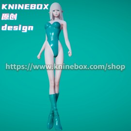 Swimsuit Elf sexuality MoYou KC007 AI shoujo AI Girl AI Syoujyo card mod&HoneySelect2 mod character card Mod Modification Design by KNINEBOX