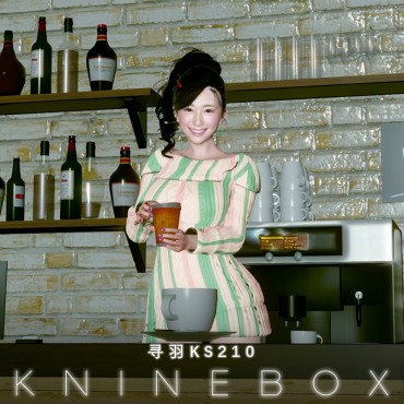 KS210 girl in cafe
