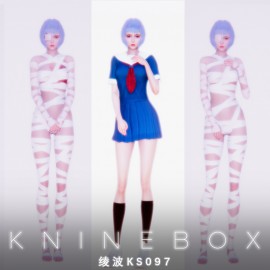 NEW Ayanami Rei KS097 School uniform bandage version