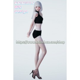 Super Dollfie lovely LeQiao KS017 AI shoujo AI Girl AI Syoujyo mod&HoneySelect2 mod character card Mod Modification Design by KNINEBOX