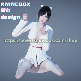 Sauna massage-girls Perfect face  LanHai KS022 AI shoujo AI Girl AI Syoujyo mod&HoneySelect2 mod character card Mod Modification Design by KNINEBOX