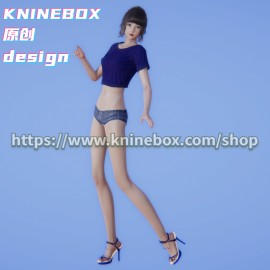 slender young woman ChuDuo KS024  AI shoujo AI Girl AI Syoujyo mod&HoneySelect2 mod character card Mod Modification Design by KNINEBOX