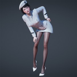 Female naval officer KS034