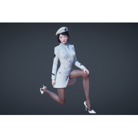 Female naval officer KS034