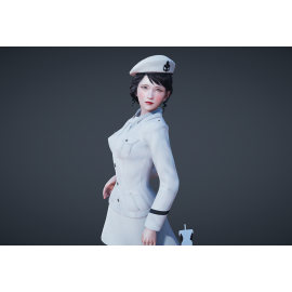 Female naval officer KS034