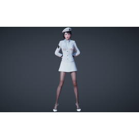 Female naval officer KS034