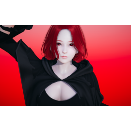 Red haired Vampire KS037