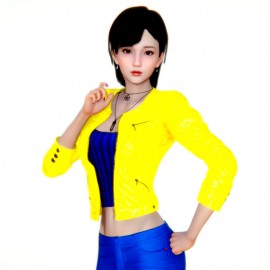 Yellow jacket girl KS072