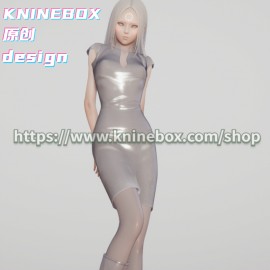  ILLUSION Future science fiction world machine girl WeiTong KX001