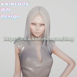  ILLUSION Future science fiction world machine girl WeiTong KX001