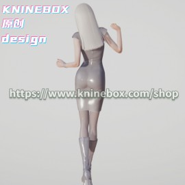  ILLUSION Future science fiction world machine girl WeiTong KX001