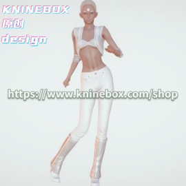 homosexuality Isabella tomboy LingZhen KX004 AI shoujo AI Girl AI Syoujyo card mod&HoneySelect2 mod character card Mod Modification Design by KNINEBOX