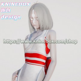 Japanese white eyed little Lori TianYan KX005 AI shoujo AI Girl AI Syoujyo card mod&HoneySelect2 mod character card Mod Modification Design by KNINEBOX