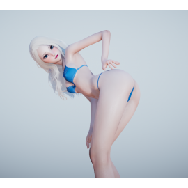 Frozen Elsa 3Dhentai game AI shoujo AI Girl AI Syoujyo mod&HoneySelect2 mod character card Mod Modification